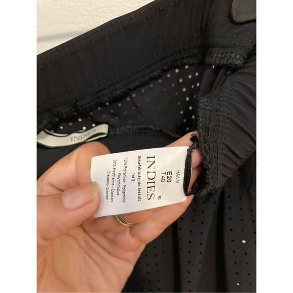Indies black perforated leggings - Picture 5 of 5